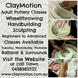 Adults Pottery Classes Ballarat