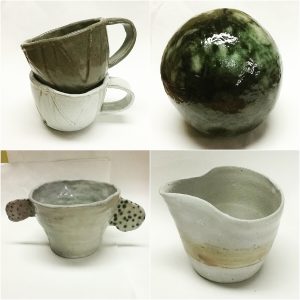 ClayMotion Student works Pottery in Ballarat