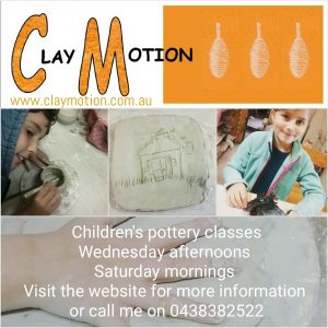 ClayMotion childrens classes Ballarat