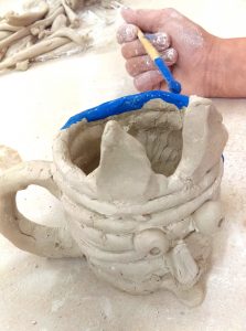 monster mugs Childrens pottery classes ClayMotion Ballarat Victoria