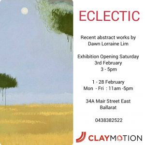 Art Exhibition ClayMotion, Ballarat Victoria Australia