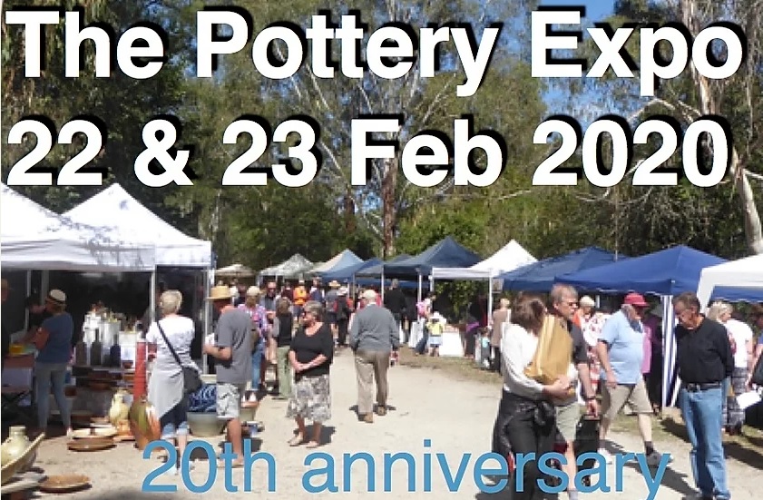 pottery bus tour to the Warrandyte Pottery Expo.