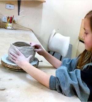 Childrens Pottery Classes at ClayMotion Ballarat Victoria