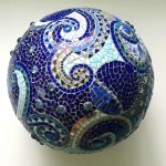 Online Mosaic Workshop - Hanging Sphere at ClayMotion Ballarat Victoria